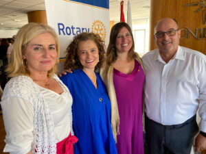 Rotary e-club del Mediterráneo - Ceremonia de cambio de collares 2022