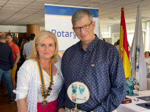 Premio socio honorario Pascual Rosser - Rotary e-club del Mediterráneo