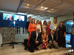 Cambio de collares 2023 - Rotary e-Club del Mediterráneo